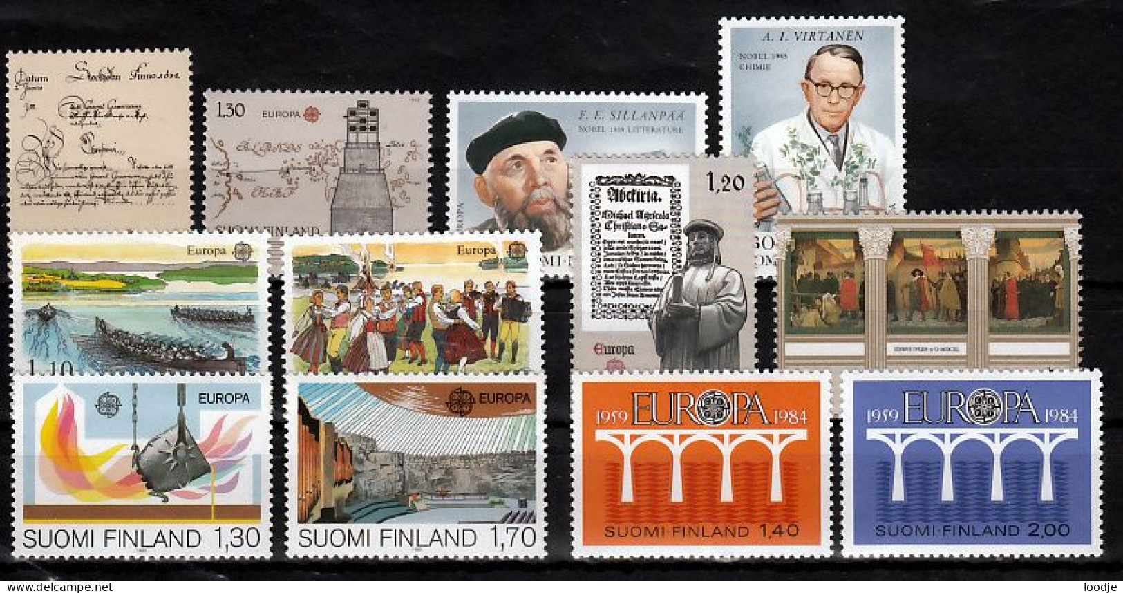 Finland Europa Cept 1979 T.m. 1984 Postfris - Verzamelingen