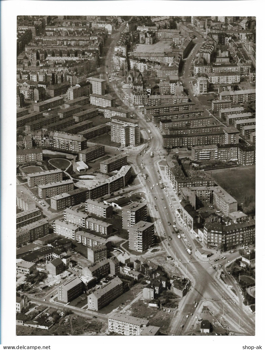 C5080/ Hamburg Eimsbüttel Fruchtallee Luftaufnahme 1961 24 X 18 Cm - Eimsbüttel