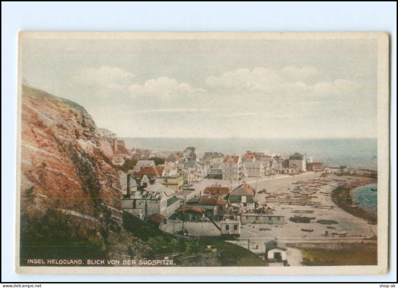 XX17596/ Helgoland Blick Von Der Südspitze AK - Helgoland