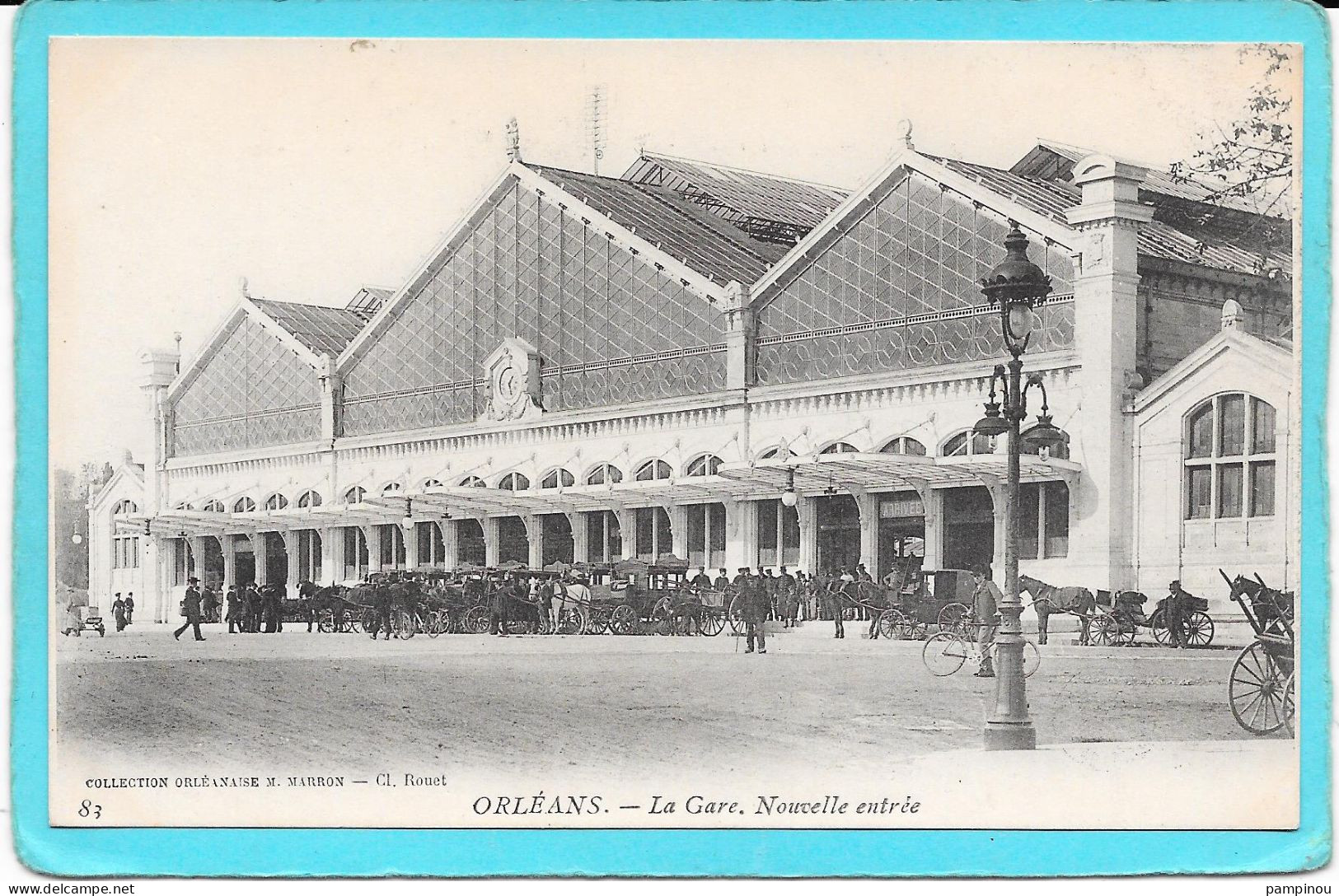 45 ORLEANS - Gare, Nouvelle Entrée - Animée - Orleans