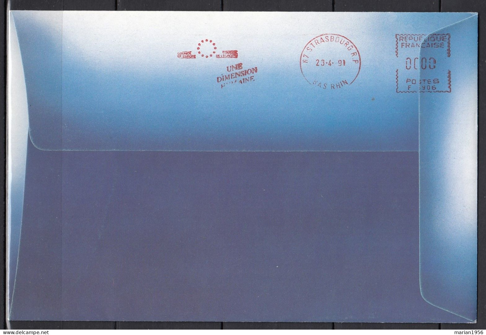 Ile De Man 1991 - FDC Special - EUROPA CEPT - Europe Spatiale - Tirage Limite A 60 Ex.numerotes - 1991