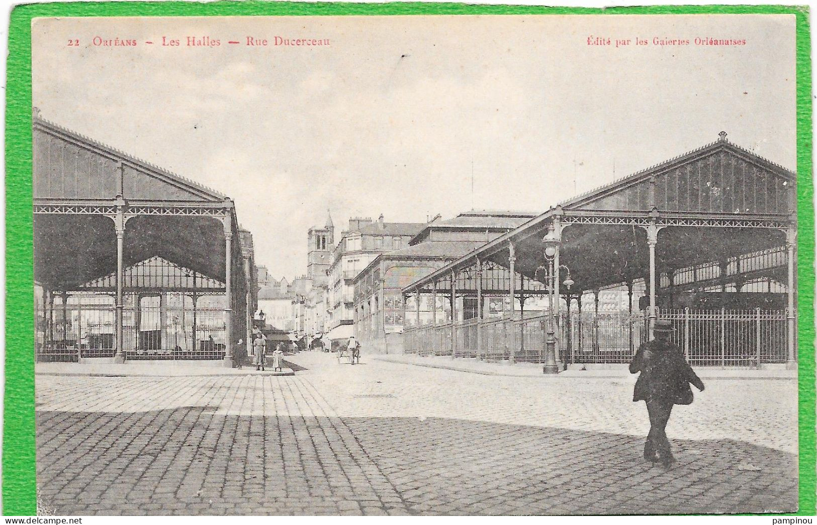 45 ORLEANS - Les Halles - Animée - Orleans