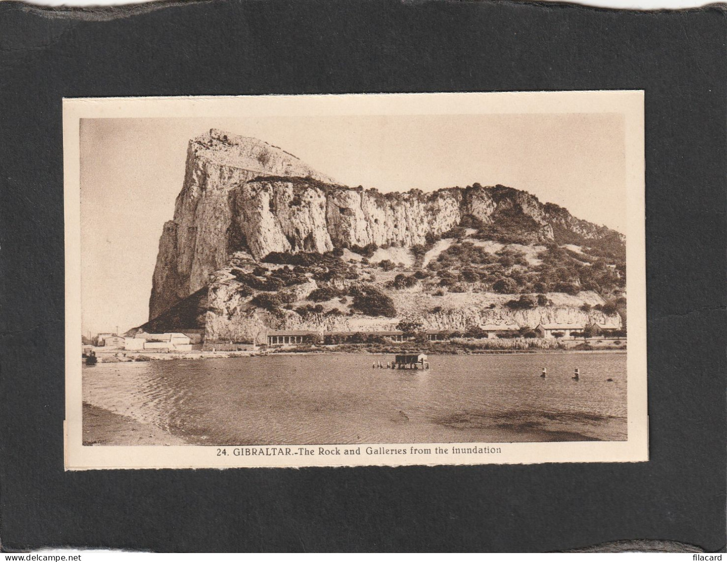 128533       Gibilterra,    Gibraltar,    The   Rock   And  Galleries  From  The  Inundation,   NV - Gibraltar