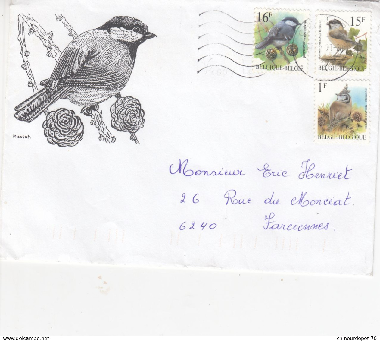 OISEAUX BUZIN - 1985-.. Vogels (Buzin)