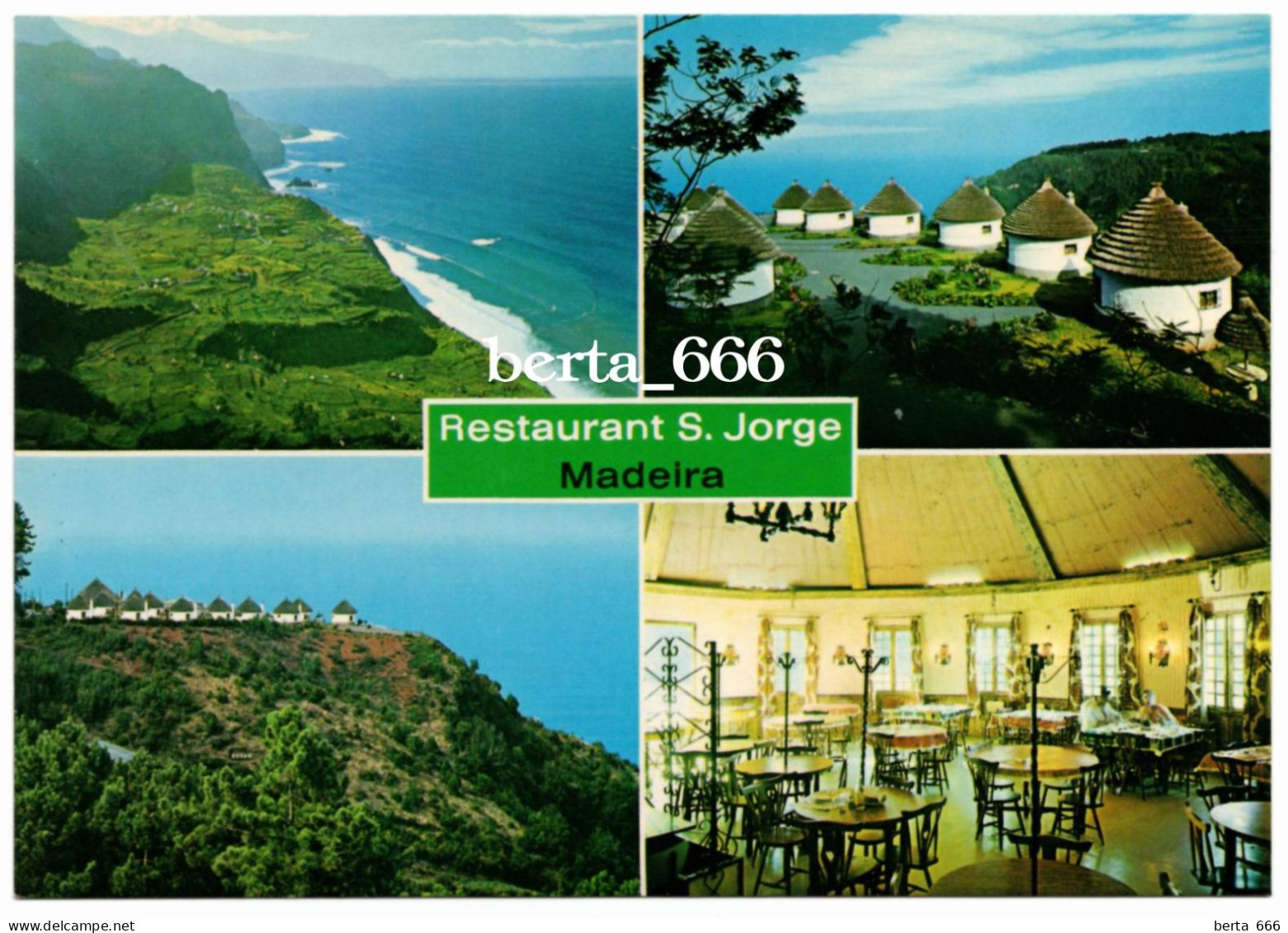 Portugal * Madeira * S. Jorge * Restaurante Cabana * Restaurant - Alberghi & Ristoranti