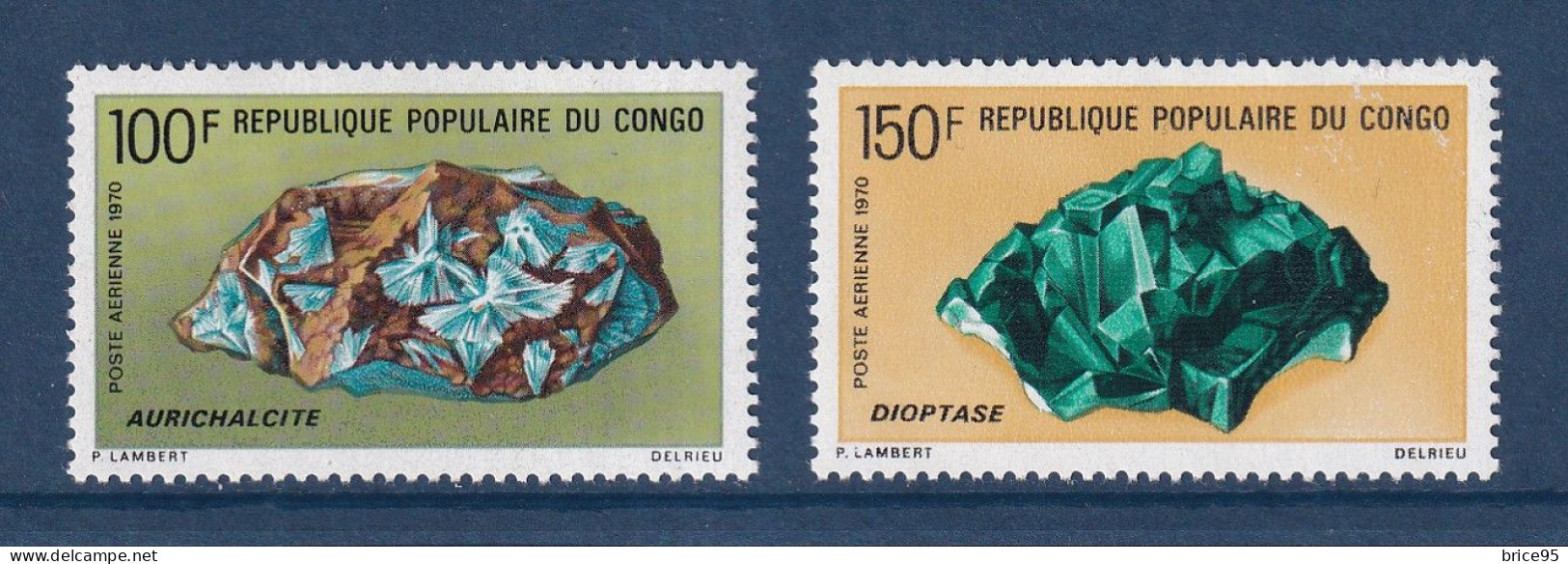 Congo - YT PA N° 95 Et 96 ** - Neuf Sans Charnière - Poste Aérienne - 1970 - Neufs