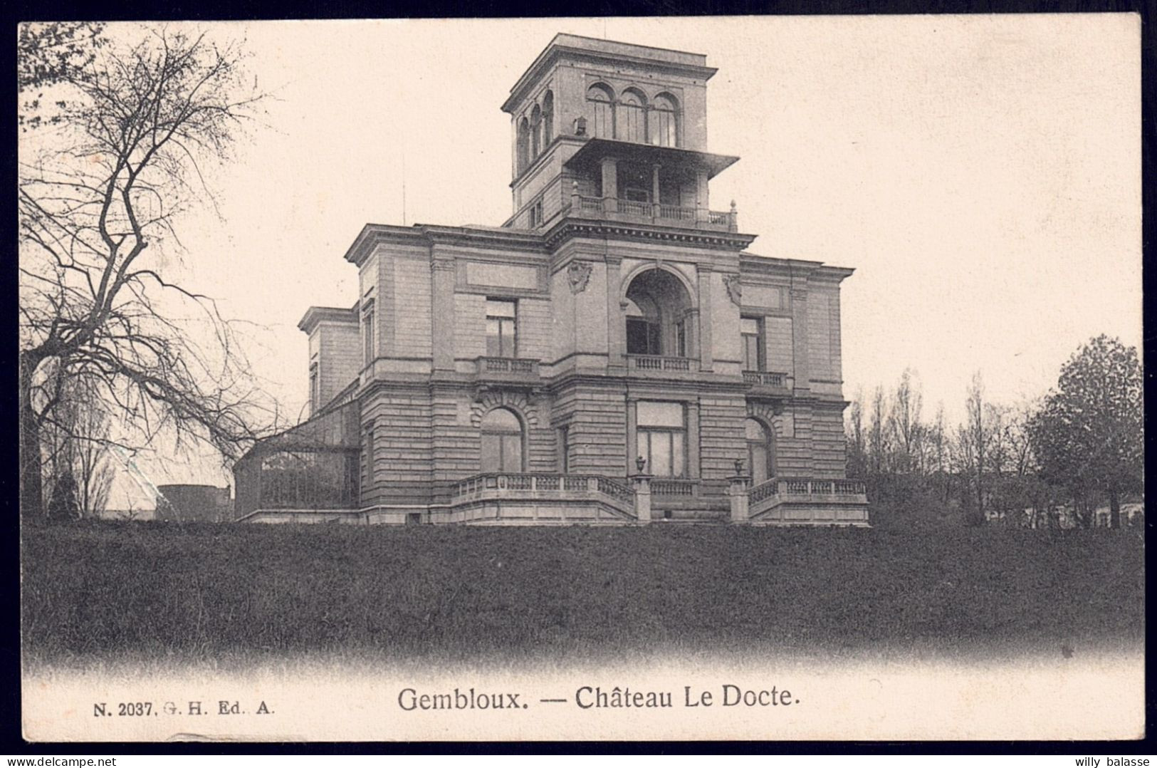 +++ CPA - GEMBLOUX - Château Le Docte   // - Gembloux