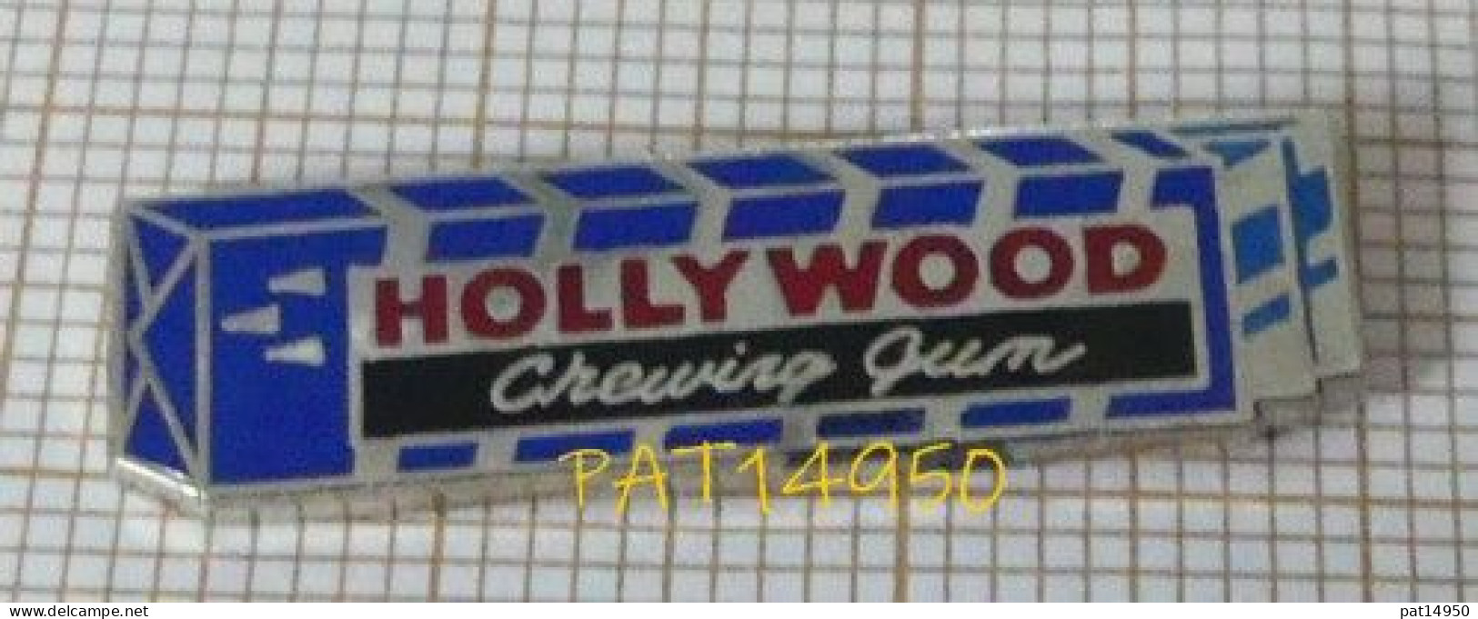 PAT14950 HOLLYWOOD CHEWING GUM Paquet BLEU En Version EGF - Marcas Registradas