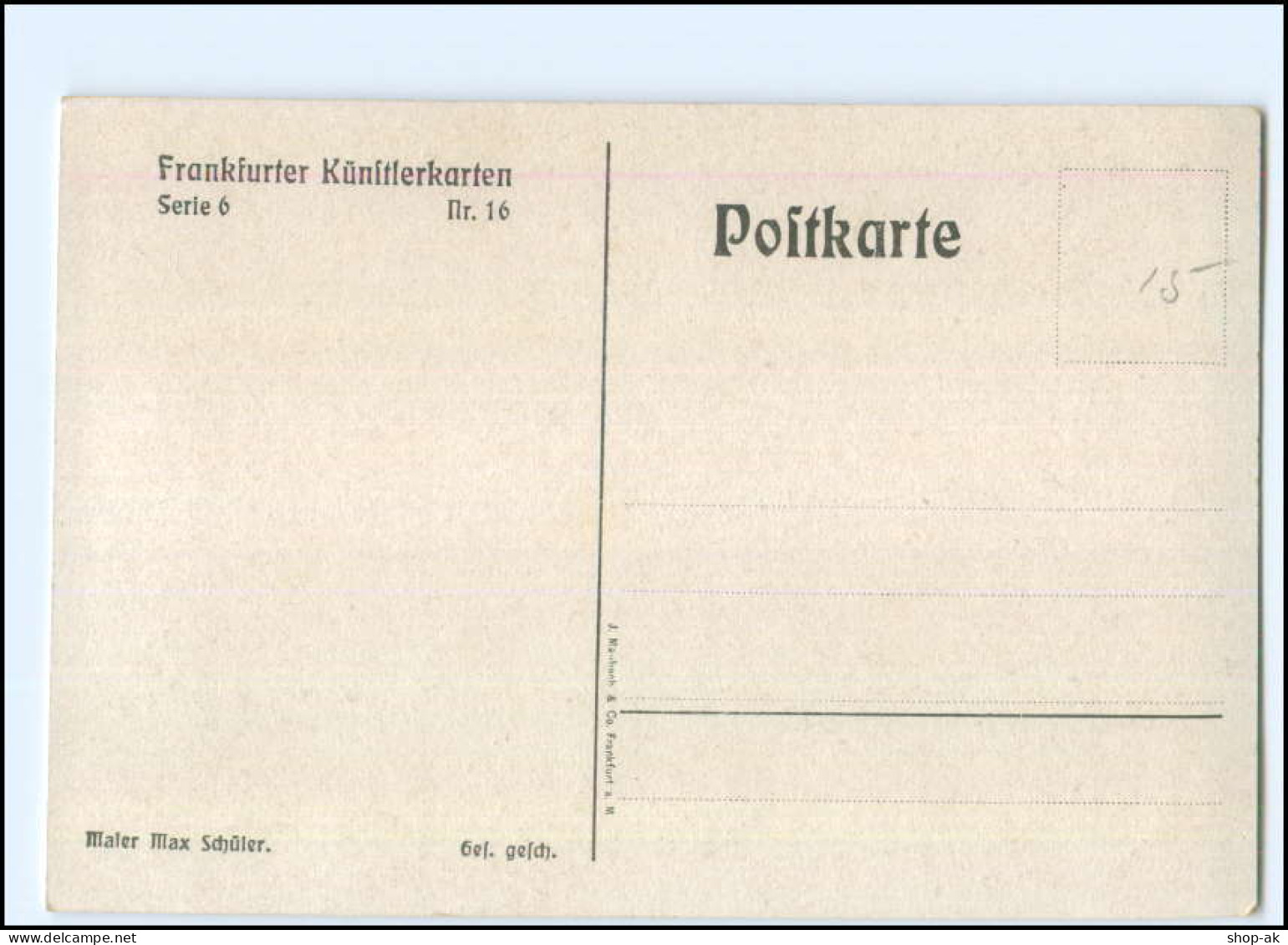 V4285/ Rotes Kreuz Krankenschwester  Frankfurter Künstlerkarte AK Ca.1914 - Guerre 1914-18