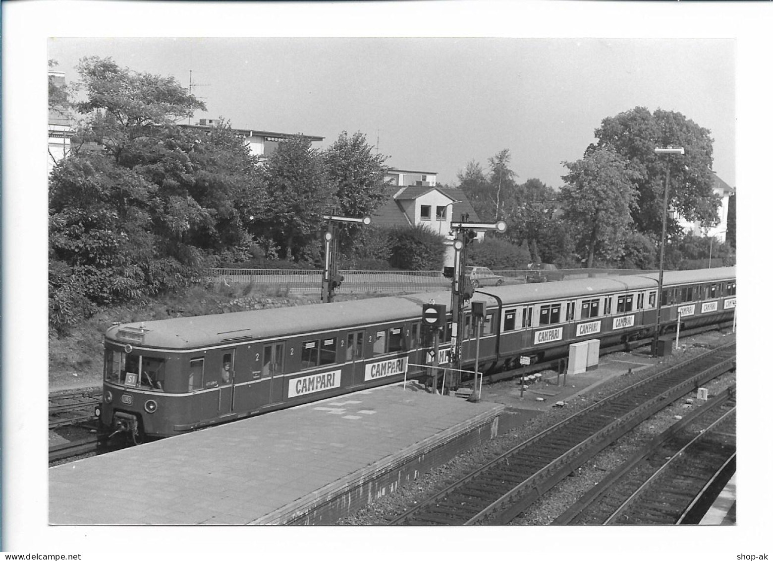 Y24688/ Hamburg  Blankenese Bahnhof  S-Bahn  Foto 14,5 X 10,5 Cm 1980 - Blankenese