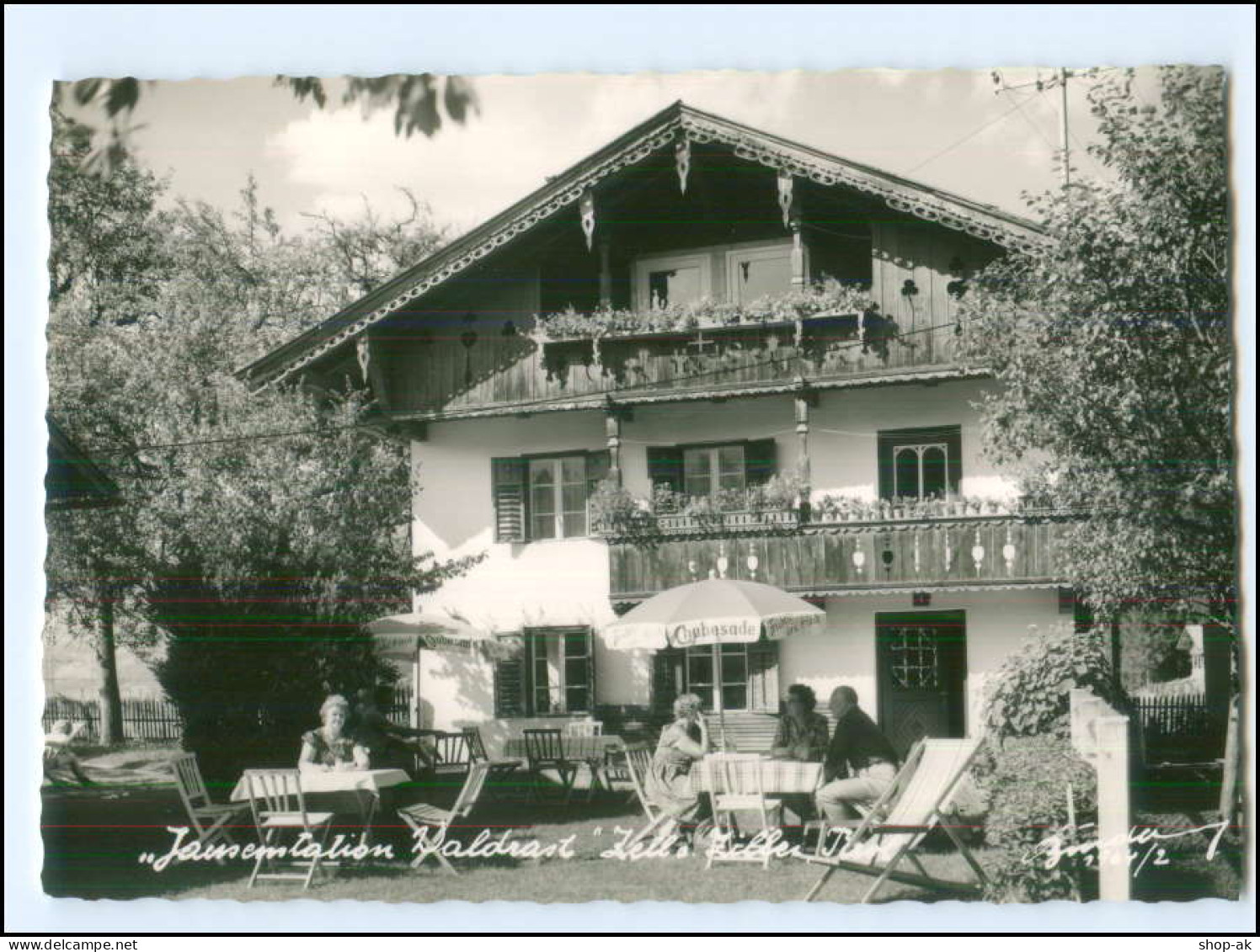 Y24635/ Zell Am Ziller Tirol  Jausenstation Waldrast AK 60er Jahre - Sonstige & Ohne Zuordnung