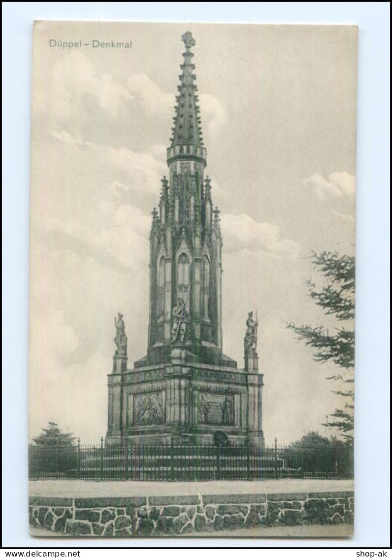 Y24562/ Düppel-Denkmal Nordschleswig AK Ca.1910 - Nordschleswig