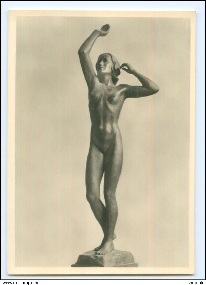 Y24389/ Skulptur  H. Haffenrichter Der Klang  Foto AK Nr. 63 Film-Foto-Verlag - Sculptures