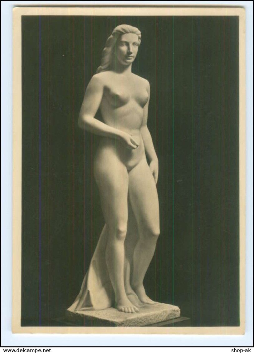 Y24373/ HDK Nr. 605 Haus Der Deutsche Kunst Foto AK Skulptur  Frau Nackt Erotik - Guerre 1939-45