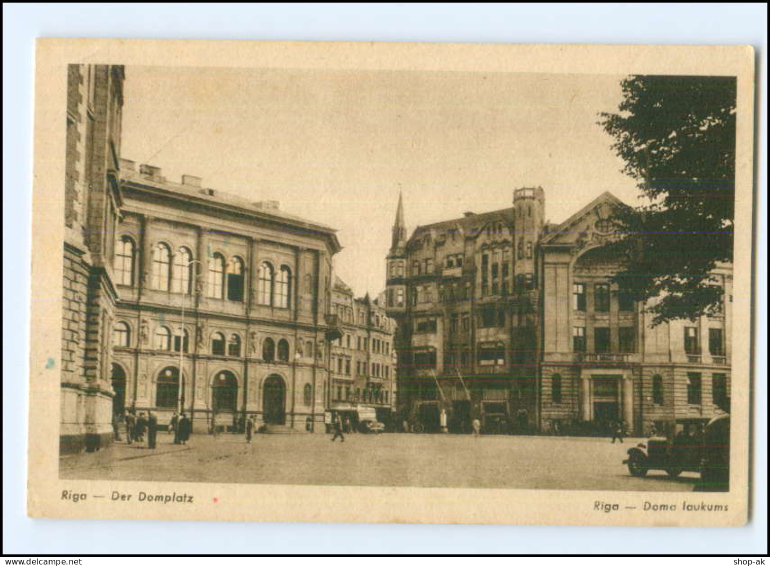 V4220/ Riga Domplatz Lettland AK 1942 - Latvia