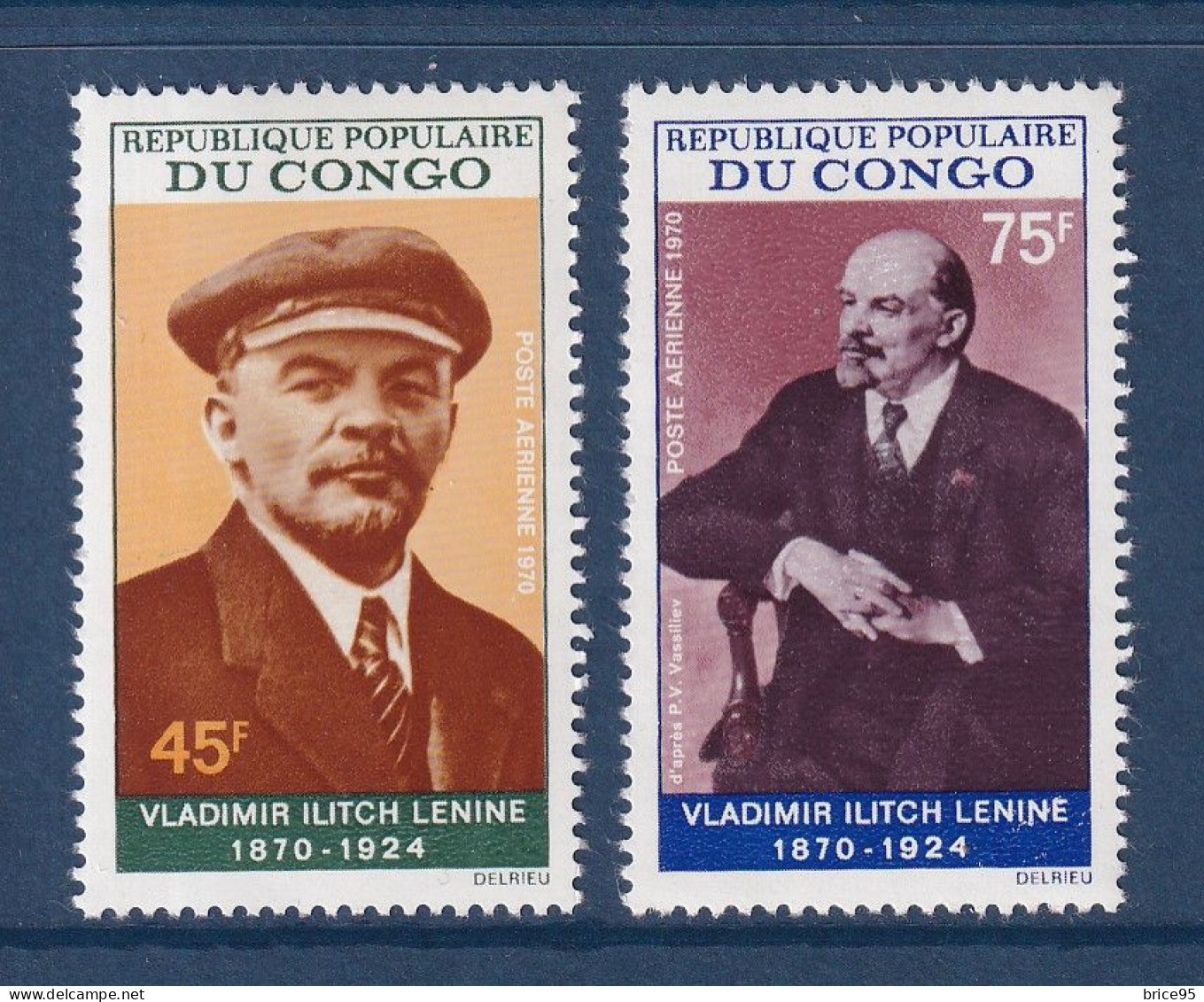 Congo - YT PA N° 97 Et 98 ** - Neuf Sans Charnière - Poste Aérienne - 1970 - Nuovi