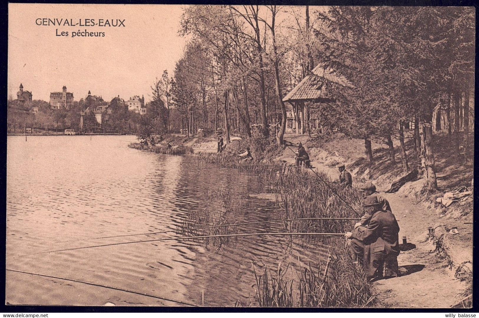 +++ CPA - GENVAL LES EAUX - Les Pêcheurs  // - Rixensart