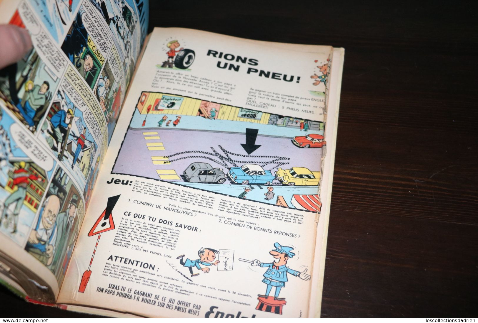 Bd  ancienne  - le journal de Tintin n° 45  - 1959