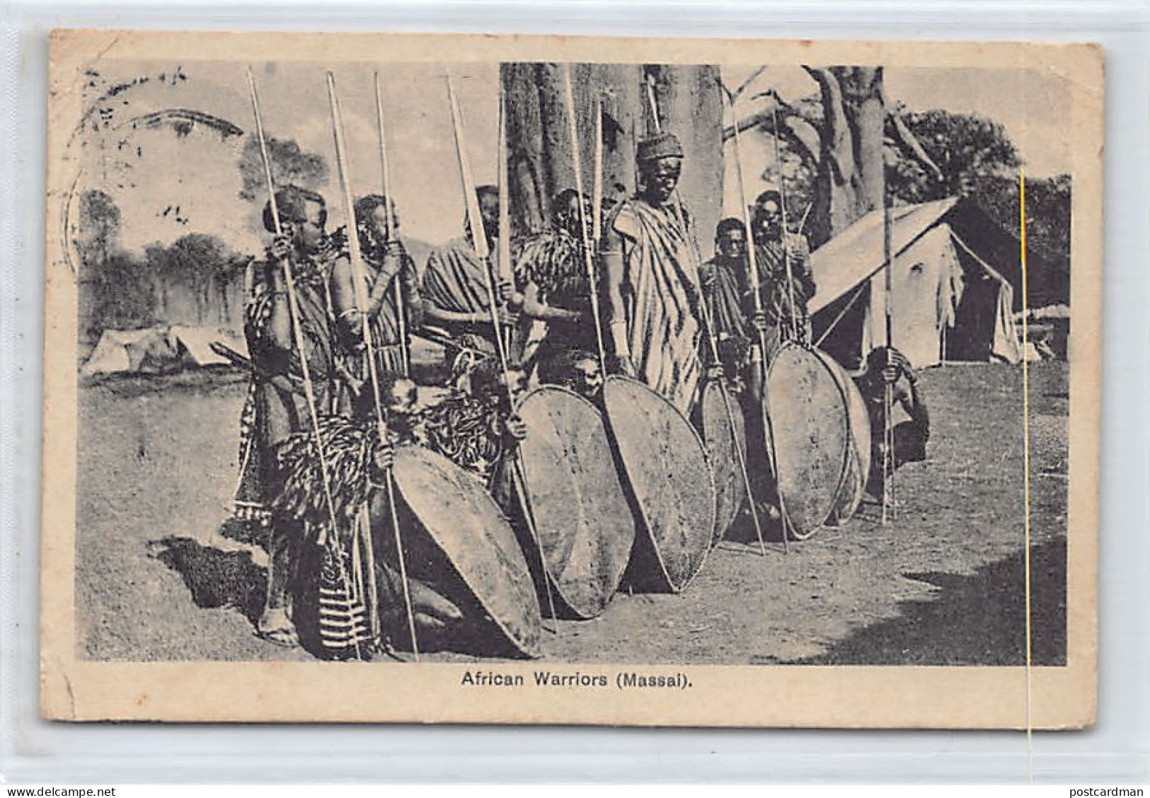 TANGANYIKA - African Warriors - Massai - Publ. Unknown  - Tanzanía