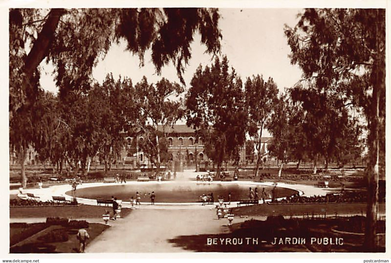 Liban - BEYROUTH - Jardin Public - Ed. Inconnu  - Libanon