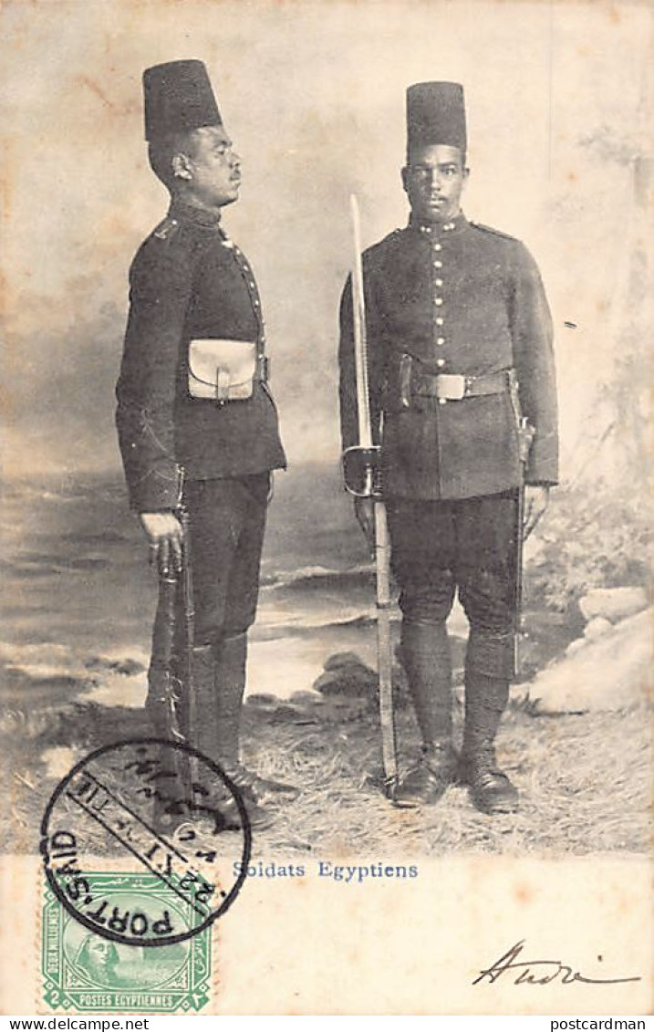 Egypt - Egyptian Soldiers - Publ. Unknown 3611 - Personnes