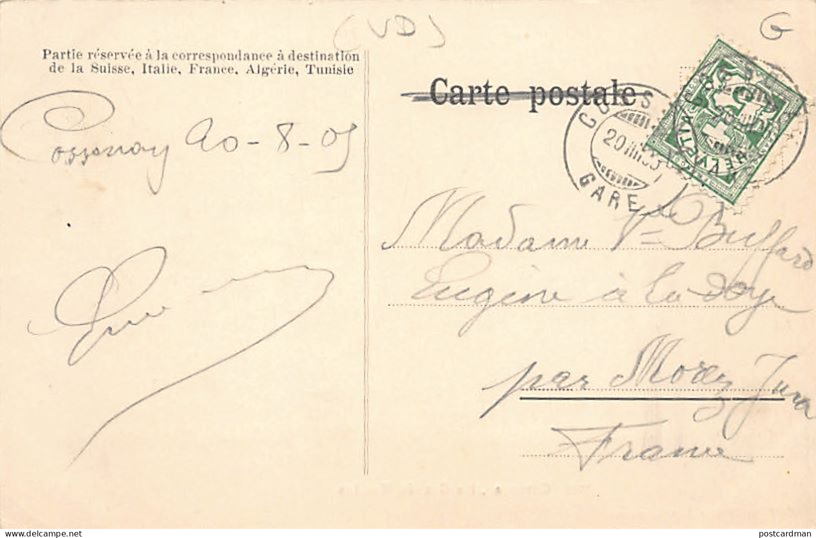 COSSONAY (VD) Les Grands Moulins - Gare - Ed. Phot. Des Arts 1901 - Cossonay