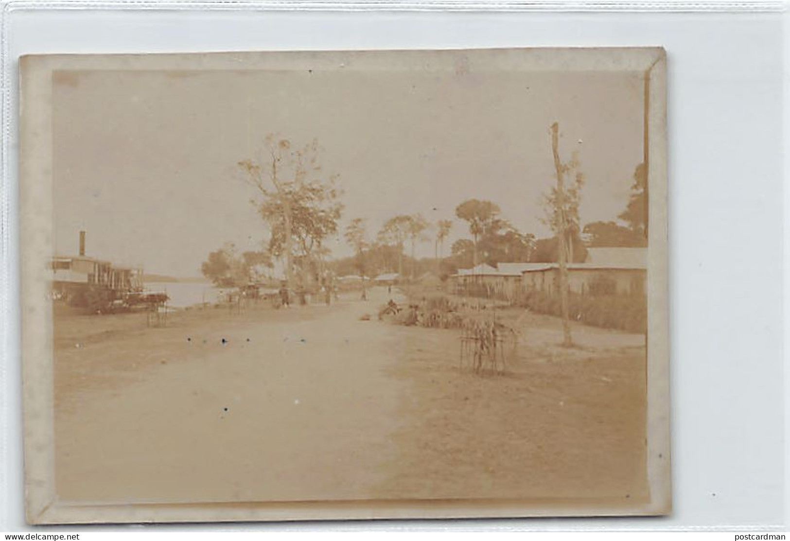 Centrafrique - BANGUI - Le Rocher, L'Intednance, Le Gouvernement Et Le Quartier Militaire - PHOTO Prise En Septembre 191 - Repubblica Centroafricana