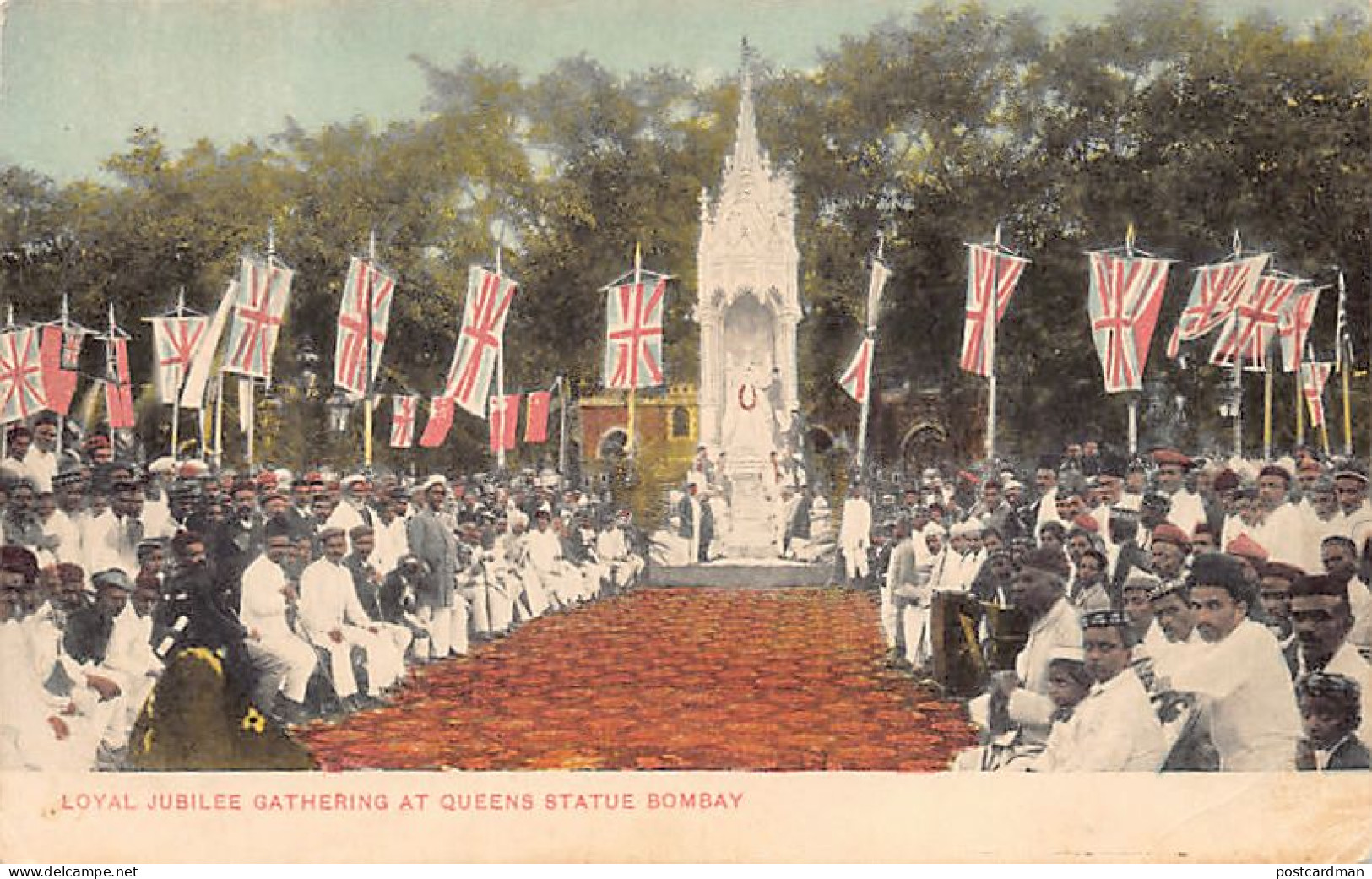 India - MUMBAI Bombay - Loyal Jubilee Gathering At Queen's Statue - Inde