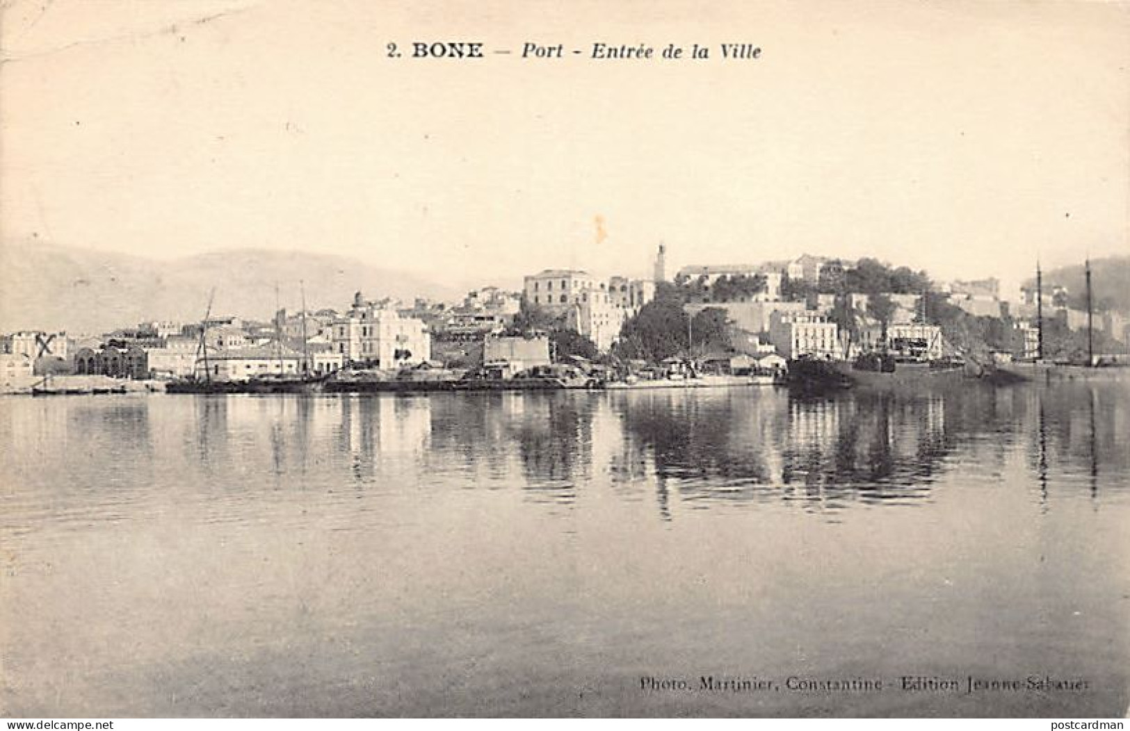 Algérie - ANNABA Bône - Port - Entrée De La Ville - Ed. Jeanne Sabatier 2 - Annaba (Bône)