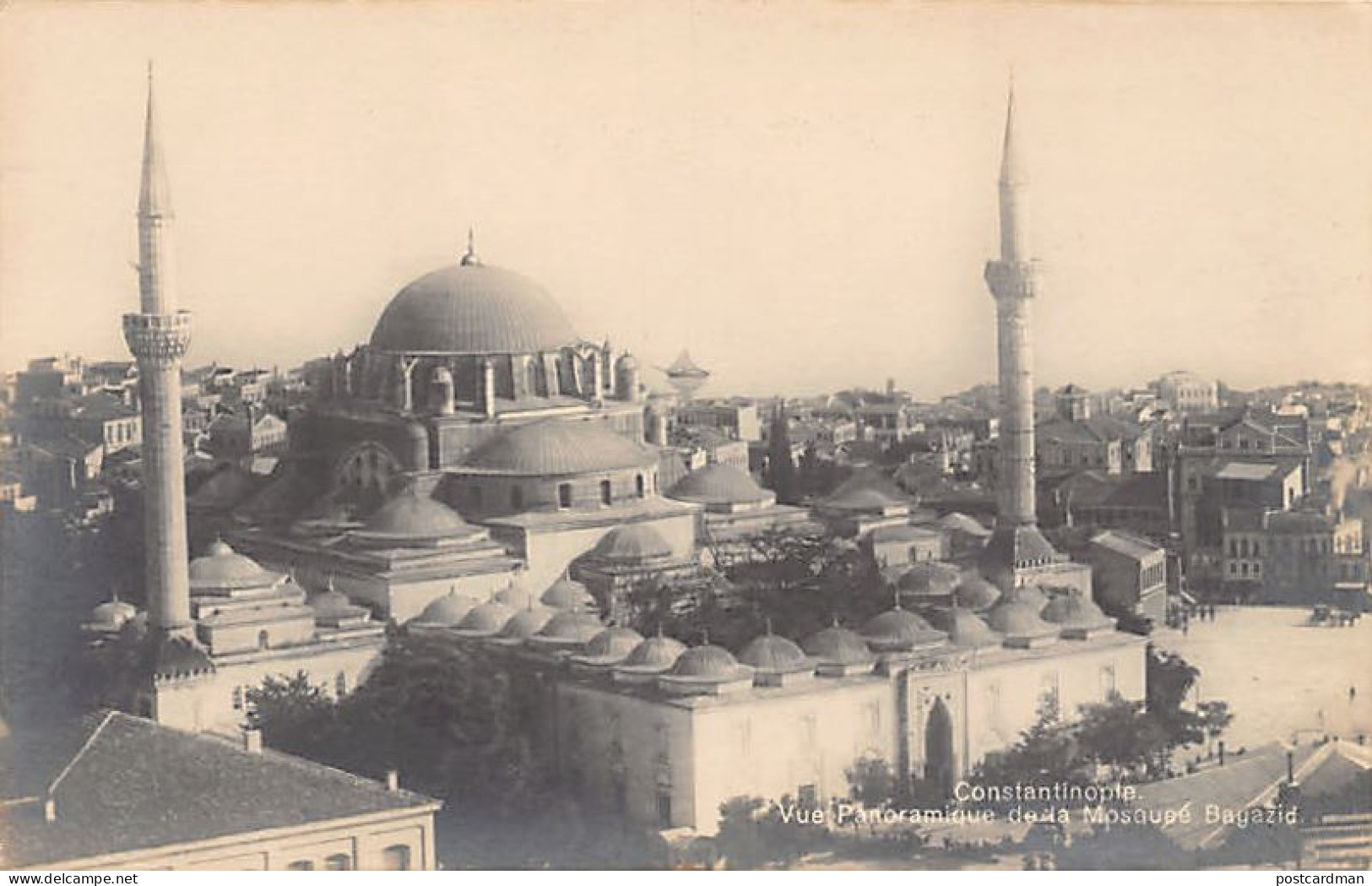 Turkey - ISTANBUL - Panoramic View Of The Bayazid Mosque - - Vue Panoramique De La Mosquée Bayazid - Publ. M.J.C. 120 - Turquie