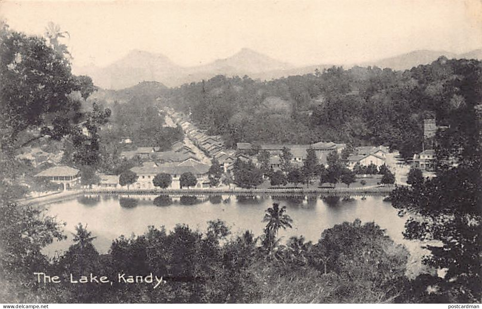 Sri Lanka - KANDY - The Lake - Publ. The Colombo Apothecaries 5 56 - Sri Lanka (Ceylon)