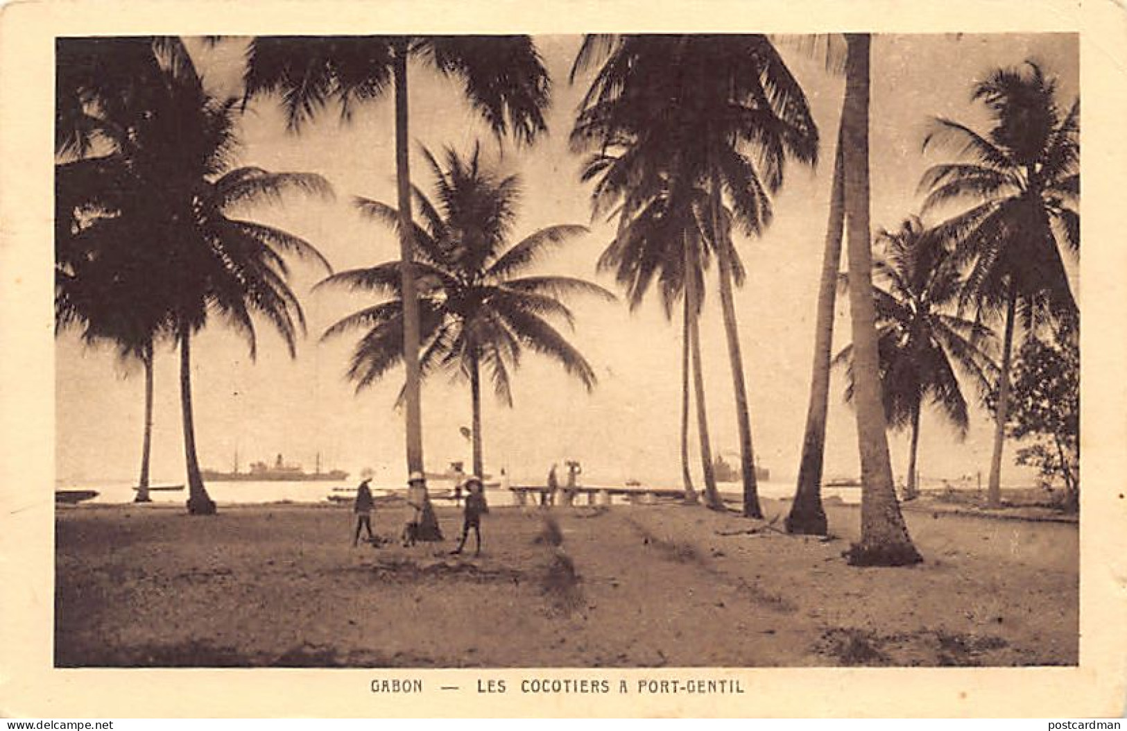 Gabon - Les Cocotiers à Port-Gentil - Ed. Société Des Missions Etrangères  - Gabun