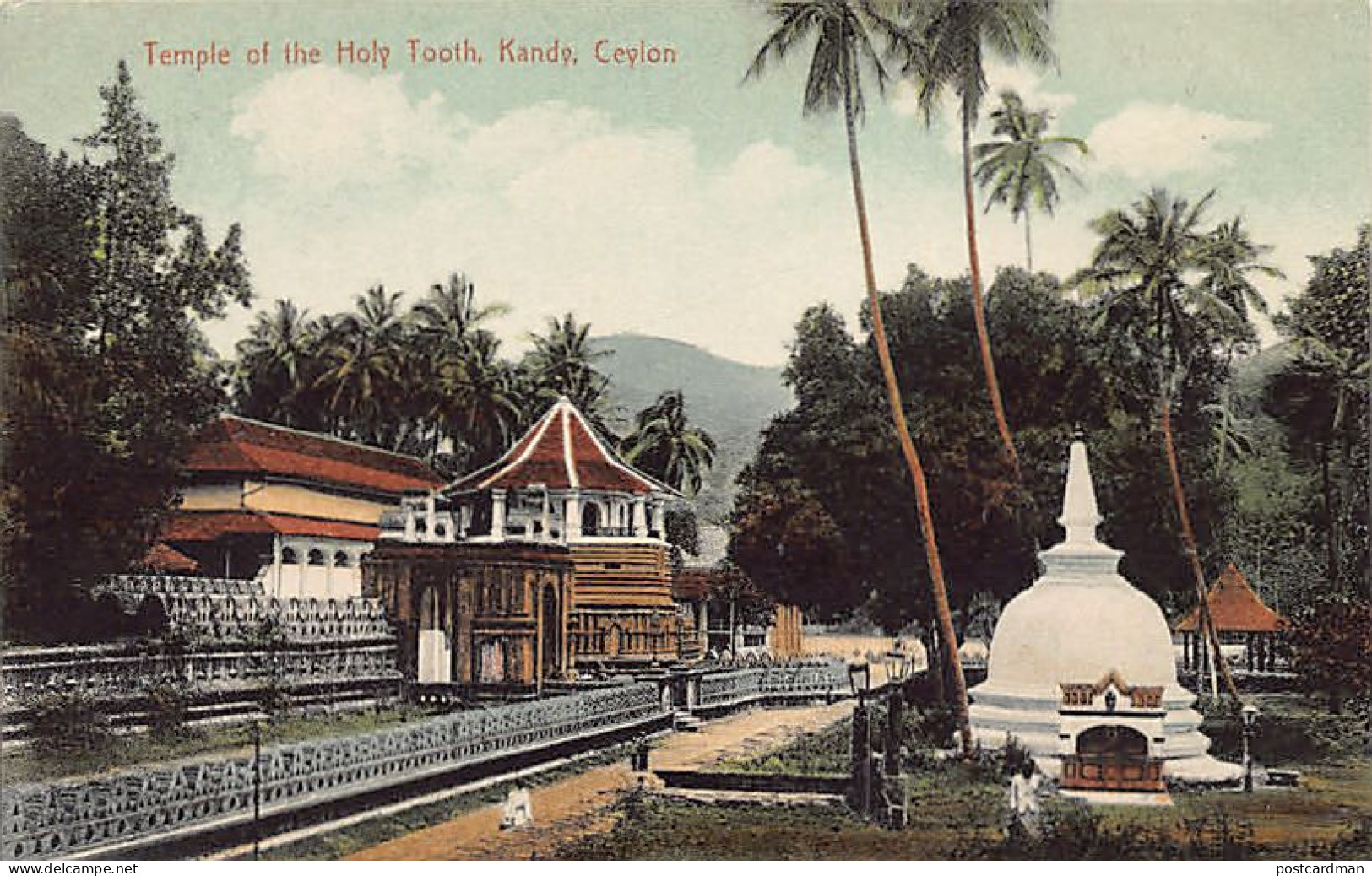 SRI LANKA - KANDY - Temple Of The Holy Tooth - Publ. Plâté & Co. 15 - Sri Lanka (Ceilán)