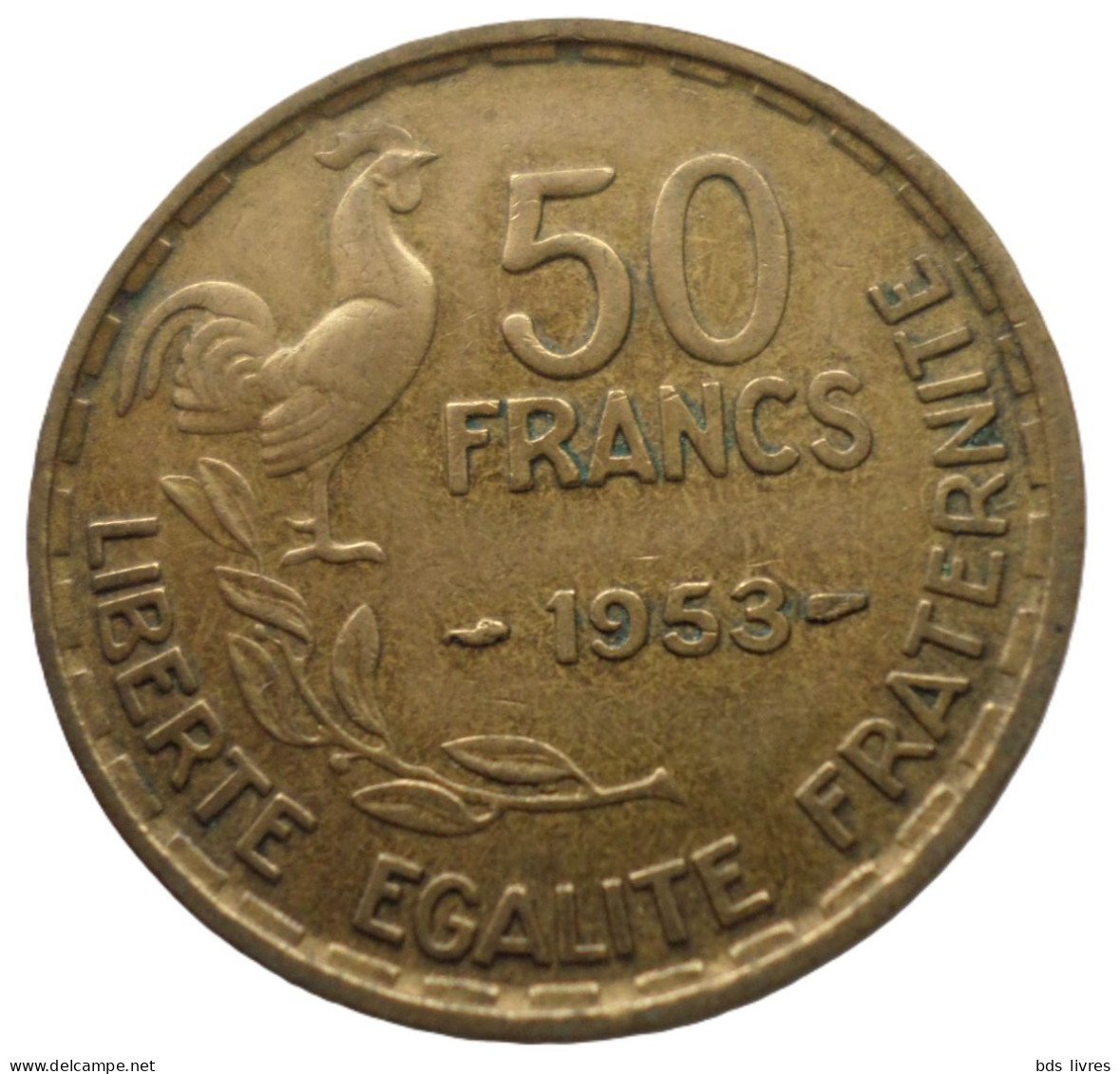 FRANCE.... 50 Francs Guiraud 1953 - Pièce Non Nettoyée Et Patinée (voir Images) - 50 Francs