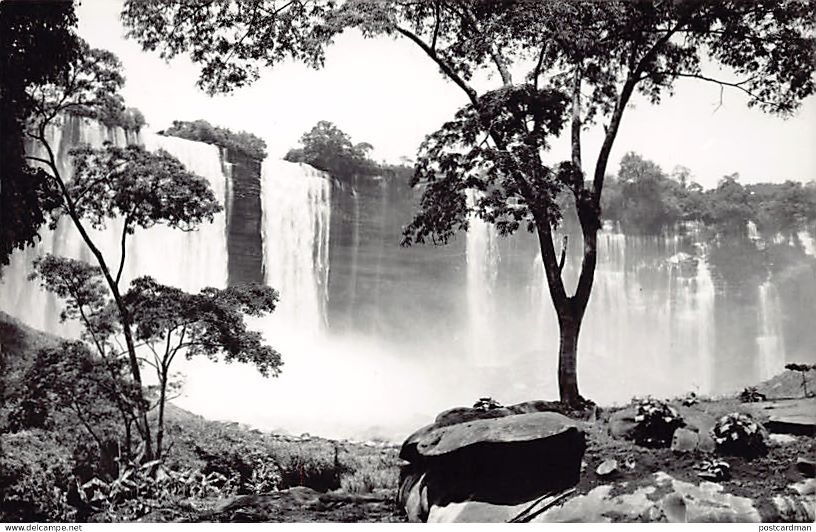 ANGOLA - Duque De Bragança Waterfalls - Publ. Direcçao Dos Serviços De Economica  - Angola