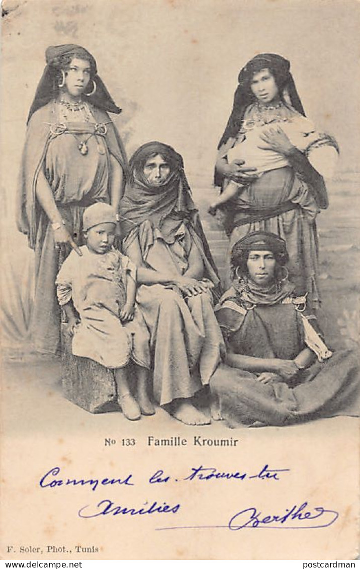 Tunisie - Famille Kroumir - Ed. F. Soler 133 - Tunisie