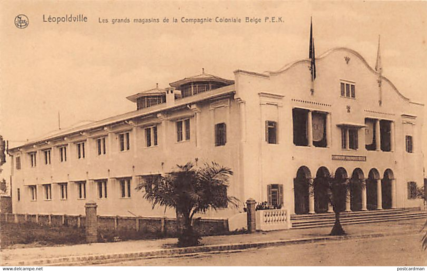 Congo - KINSHASA - Les Grands Magasins De La Compagnie Coloniale Belge P.E.K. - Ed. Ern. Thill  - Kinshasa - Léopoldville