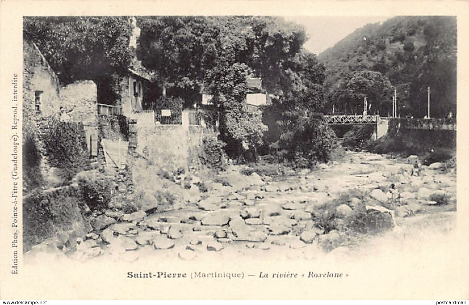 Martinique - SAINT-PIERRE - La Rivière Roxelane - Ed. Phos  - Altri & Non Classificati