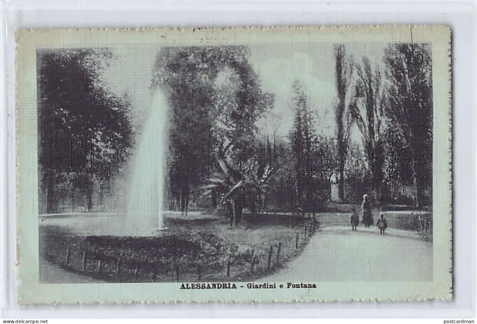 ALESSANDRIA - Giardini E Fontana - Alessandria