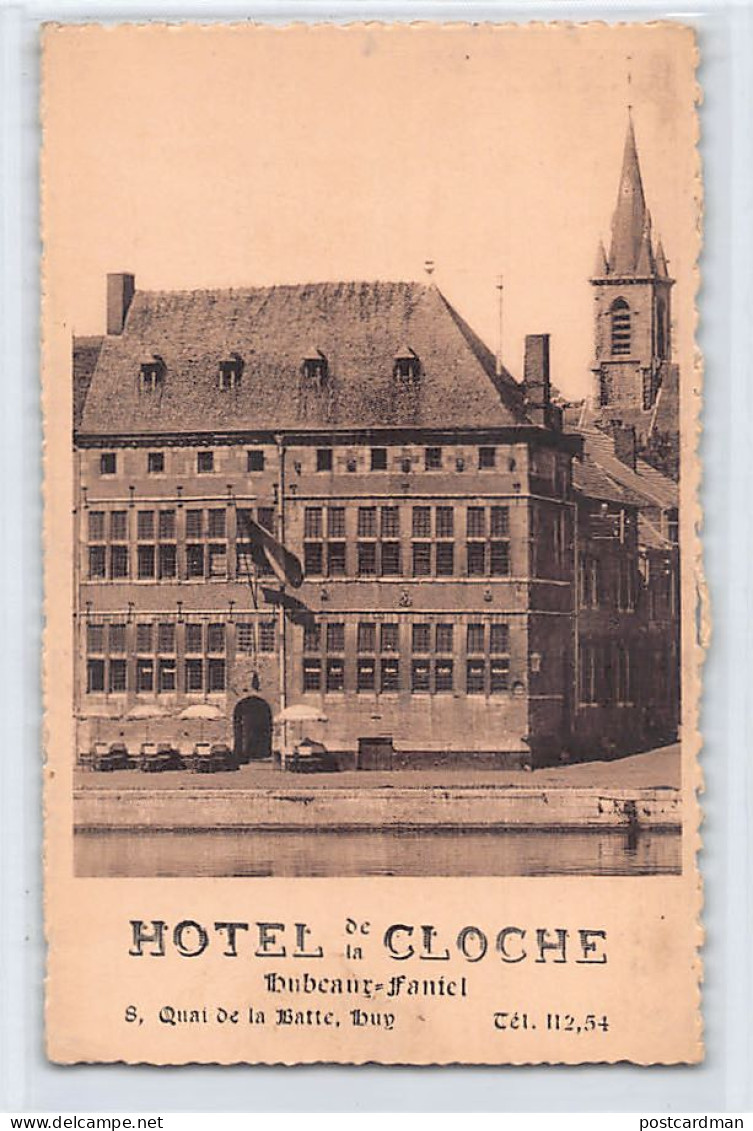 Belgique - HUY (Liège) Hôtel De La Cloche, 8 Quai De La Batte - Hoei