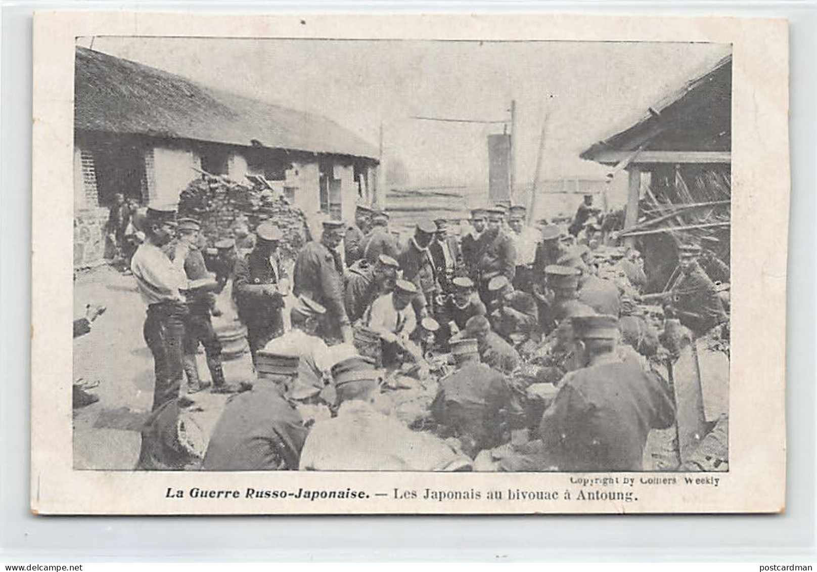 China - RUSSO JAPANESE WAR - Russian Troops In Andong - Chine