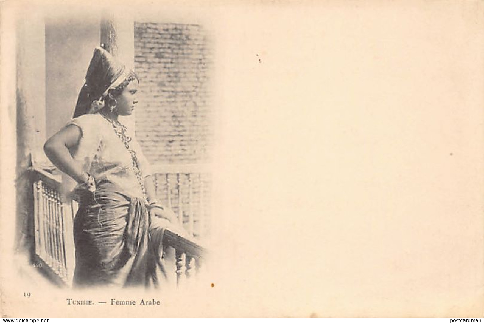 Tunisie - Femme Arabe - Ed. Inconnu 19 - Tunisia
