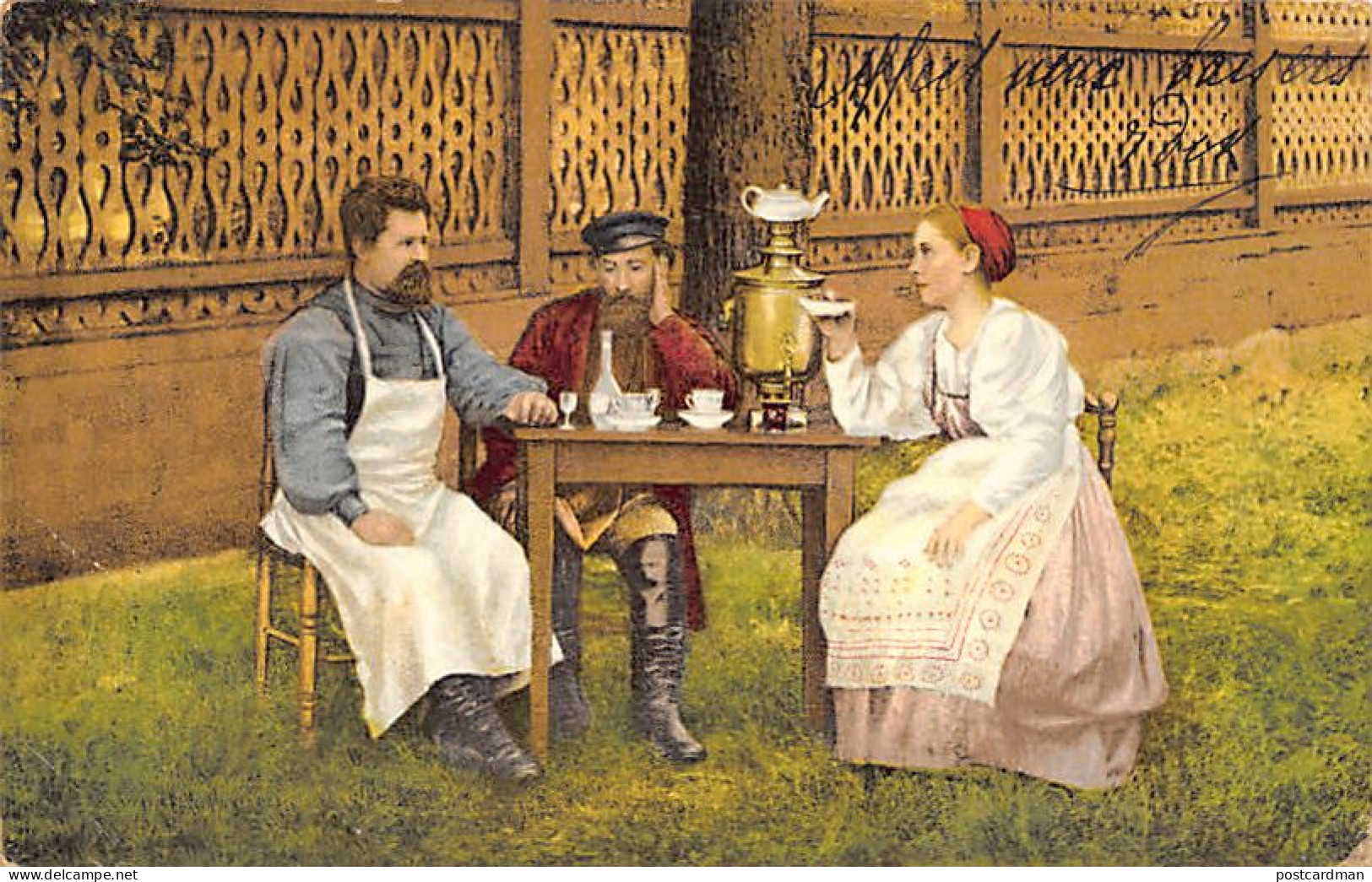 Russia - Russian Types - The Samovar - Drinking Tea - Publ. Richard 2054 - Rusland