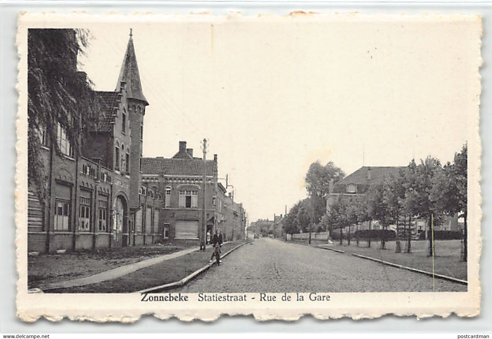 België - ZONNEBEKE (W. Vl.) Statiestraat - Zonnebeke