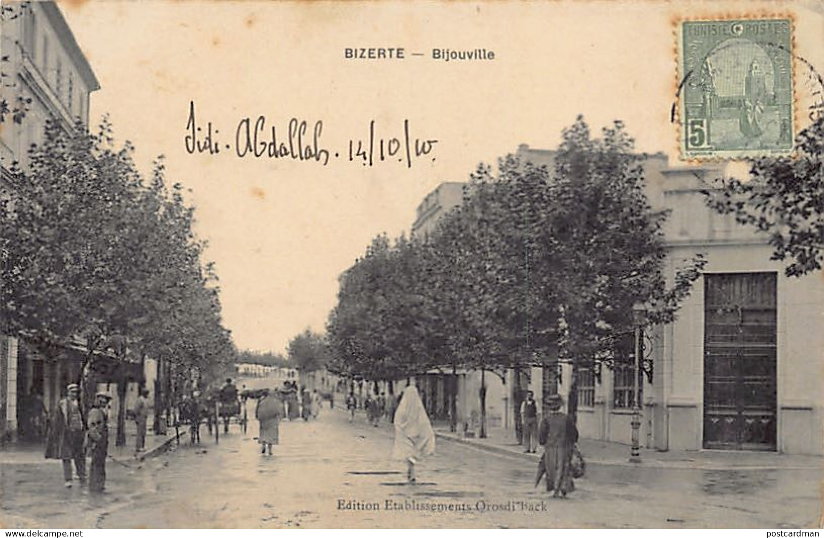 BIZERTE - Bijouville - Ed. Orosdi Back  - Tunesien