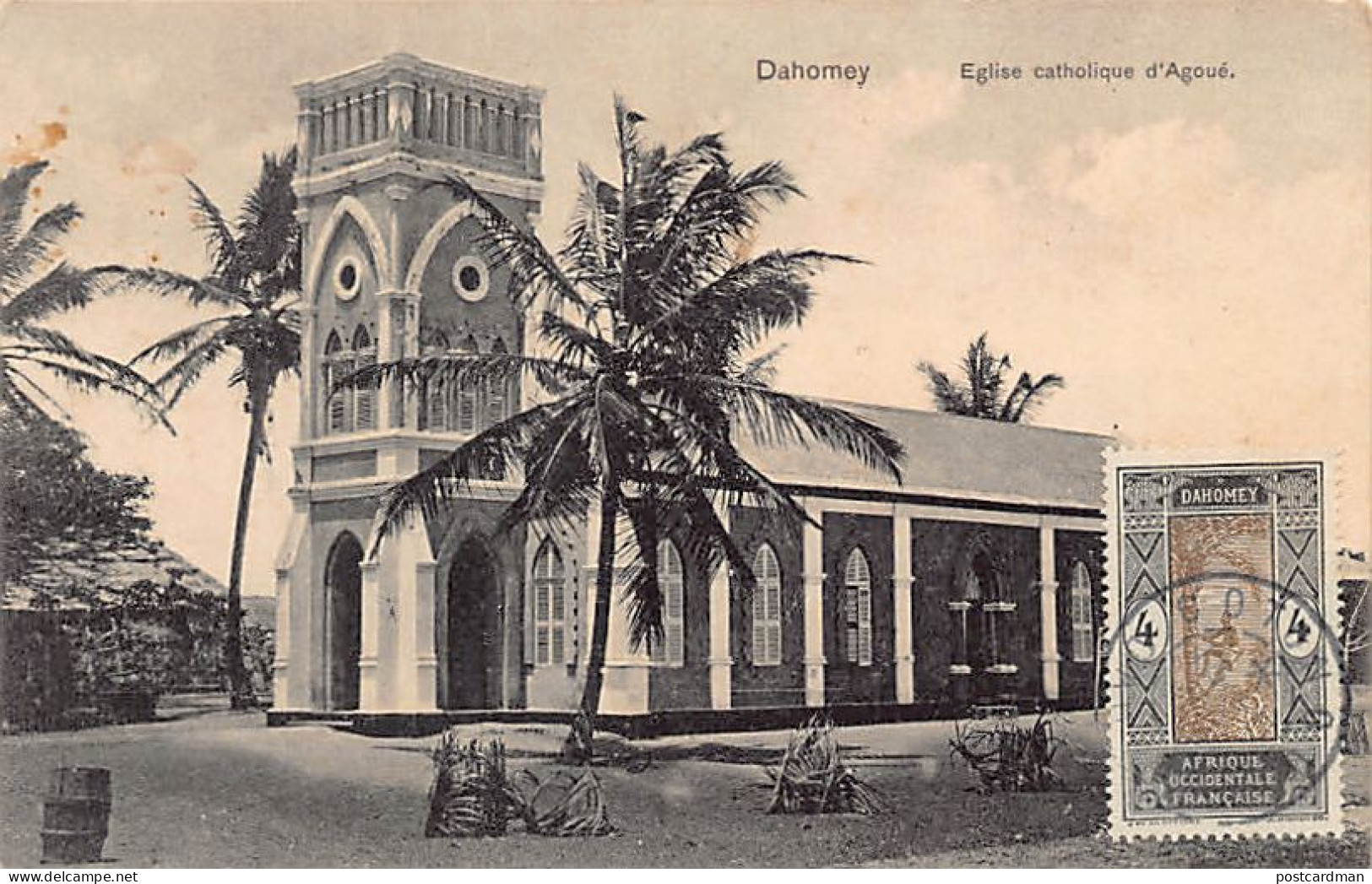 Bénin - AGOUÉ - L'église Catholique - Ed. Collection S P  - Benin