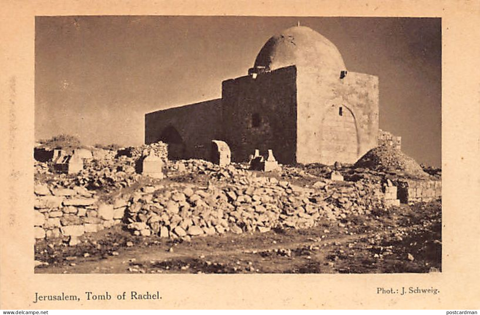 Palestine - BETHLEHEM - Tomb Of Rachel - Publ. Steimatzky  - Palästina