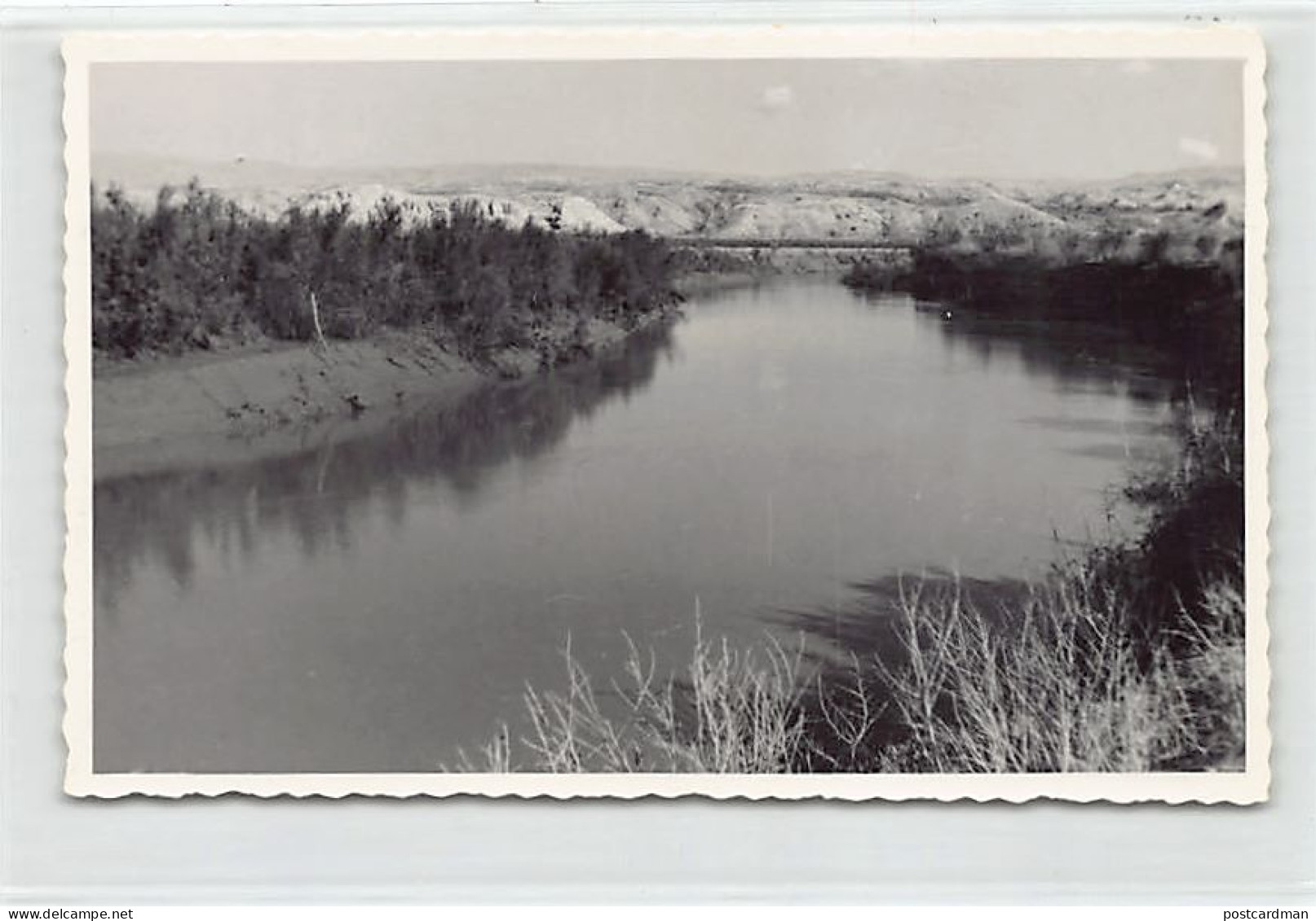 Palestine - Jordan River - PHOTOGRAPH Postcard Size - Publ. Unknown  - Palestine