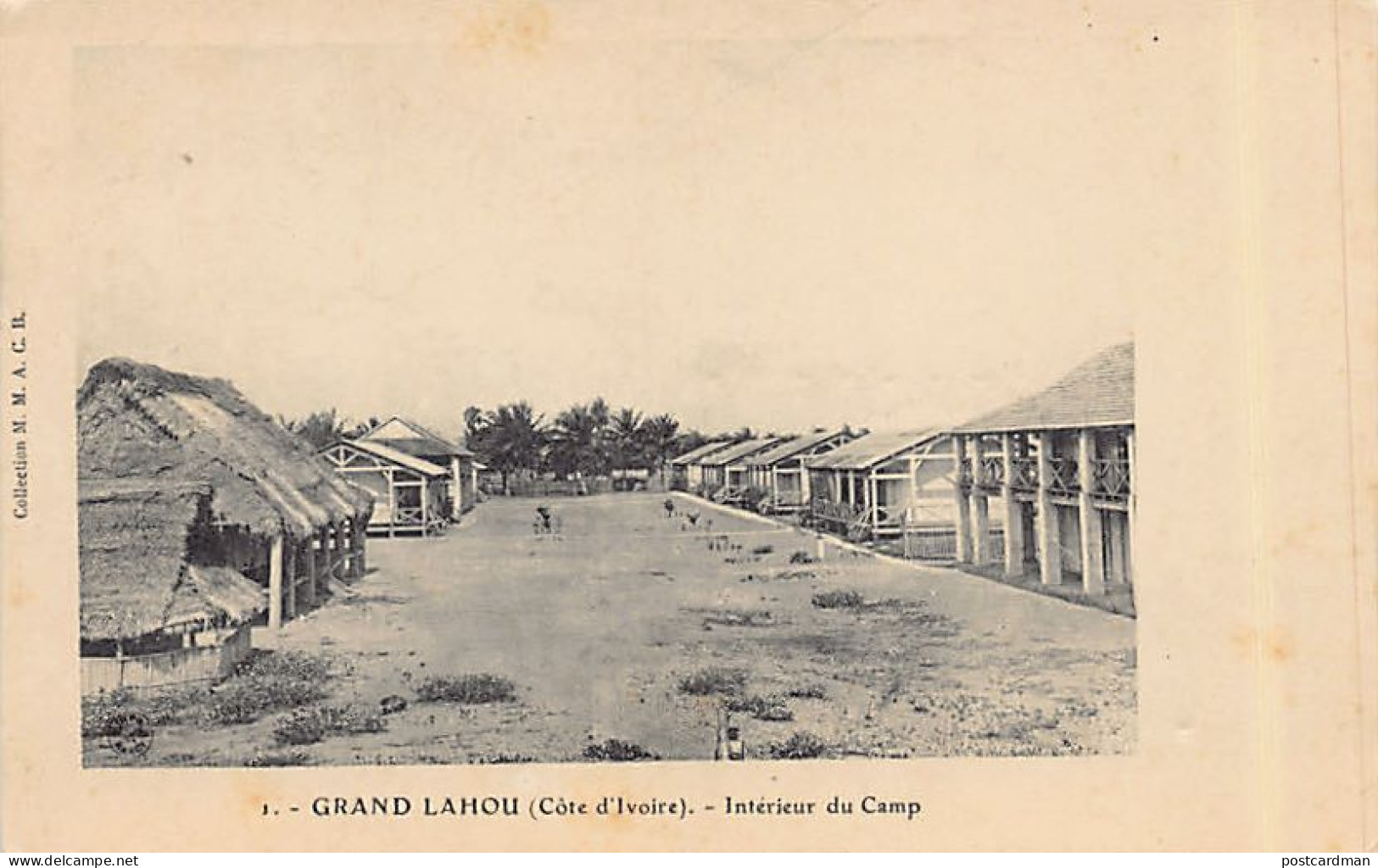 Côte D'Ivoire - GRAND LAHOU - Intérieur Du Camp - Ed. M.M.A.C.B. 1 - Côte-d'Ivoire
