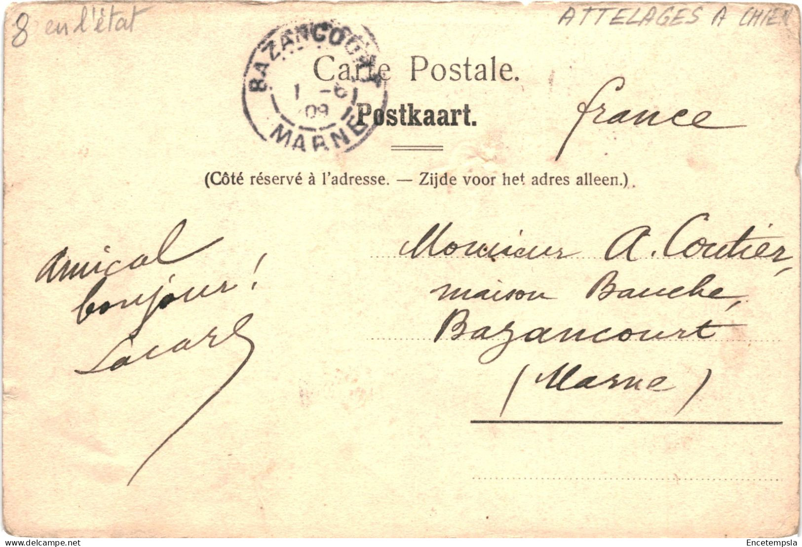 CPA Carte Postale Belgique Bruxelles Petit Sablon 1909 VM79762 - Bossen, Parken, Tuinen